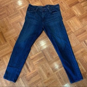 AG high waisted Stevie Ankle Jeans, Size 31